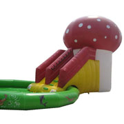 inflatable water slide combo